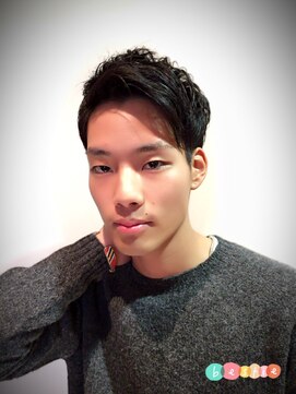 ヘアーアンドリラクゼーション 結(HAIR&RELAXATION) エッジアップバングヘア