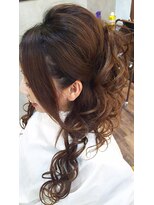 レヴィーマム(Revie mum)&nbsp;ふわふわハーフアップヘアセット