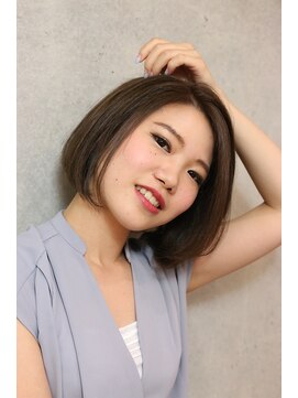コマ(coma) 【coma中野】大人かわいいナチュラルレディボブ.
