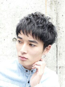 フィフス(fifth) 【fifth】無造作ショートサイドパートショートテクノ刈り上げ