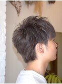 Men's  color ☆★ #ダブルカラー #プラチナシルバー