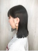 黒髪ストレート