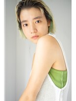 ルーム(Loom.)&nbsp;ニュアンスカラー切りっぱなしボブ【Loom./明治神宮前/原宿】