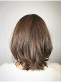 透明感×イルミナカラー×レイヤーボブ