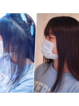 ルポ(Repos) *顔まわり髪質改善縮毛矯正*【Repos 東大宮 東大宮駅】