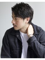 リコ ヘアアンドリラクゼーション 名駅店(LICO HAIR＆RELAXATION)&nbsp;ルーズアップバングヘア　名古屋駅/名駅/メンズ
