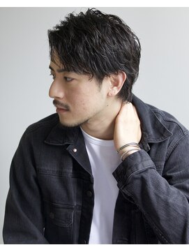 リコ ヘアアンドリラクゼーション 名駅店(LICO HAIR&RELAXATION) ルーズアップバングヘア 名古屋駅/名駅/メンズ