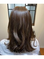 ナンバー 秋田店(N°)&nbsp;大人かわいいエギョモリ ミルクティーブラウン ひし形シルエット