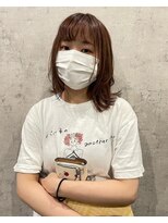 ヘアメイク エイト キリシマ(hair make No.8 kirishima)&nbsp;ピンクブラウン＊