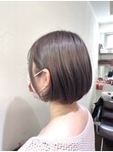 透明感グレージュ♪ボブ