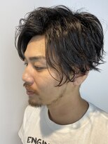 モレッティウィズリゴヘアー(Moretti with RIGO hair) かき上げヘア　ツイストスパイラルミディアム