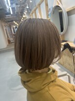 スクリバイタヒエ(SUKURI by tahie)&nbsp;#ミルクティーカラー #ボブヘア