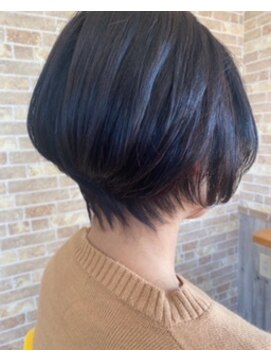 ヘアーグロウ(hair grow) ショートボブ