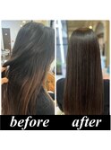 【美髪整形】異次元の最新髪質改善☆シルク酸性ストレート