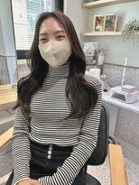 ゼストソエル(ZEST soell)&nbsp;センターパートスタイル