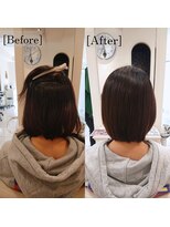 アッシュ 西荻窪店(Ash) 縮毛矯正 BEFORE&AFTER