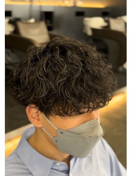 バース バイ ハピネス(BIRTH by happiness) ツイストスパイラルパーマツイストパーマメンズマッシュパーマ