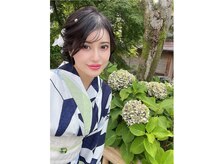 ヘアーメイクサロン コール(Hair make salon COR)の雰囲気（＊ヘアセット＋浴衣着付け5000yen～＊Instagramにヘアセットup中）