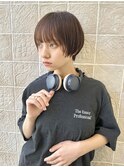大人可愛い20代30代40代マッシュショート丸みショート