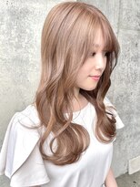 カシュカシュ(cache cache)&nbsp;ワンブリーチで作るミルクティー