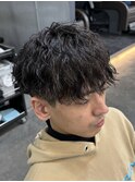 強めのツイストスパイラル