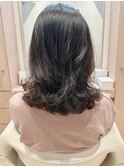 くびれミディアムボブルフ☆デジタルパーマ♪中野高円寺阿佐ヶ谷