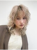 ふんわりヘアスタイル