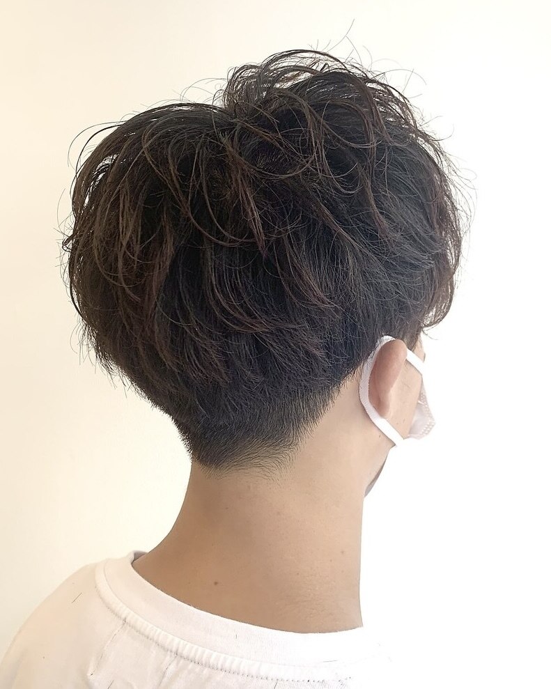 【全員】メンズカット+ショートスパシャンプー \6600