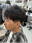 メンズマッシュショート