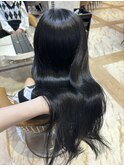 顔周り ダブルカラー 名駅 ブリーチ 髪質改善 ボブ 韓国557