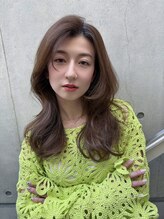 ビューティーサロン ペイジ(Peige) 【Peige】ベージュカラーのレイヤースタイル