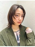 イメチェン外ハネボブ美髪×ブリーチなしレイヤー韓国(立川)