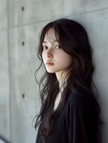 ピリオド(period.)&nbsp;ニュアンスパーマ/くせ毛風ウエーブ/ショコラブラウン