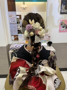 アース オーセンティック 松山銀天街店(EARTH Autentic) 成人式ヘアセット