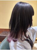 赤味裾カラー