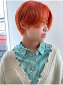 ハンサムショート / オレンジ