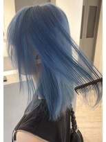 アンドソー 池袋(&so.)&nbsp;ハイトーンカラー/ホワイトブロンド／レイヤーカット/池袋