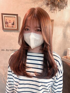 イロバイルポポル(iro...by rupopolu) 小顔効果◎ナチュラルハッシュカット