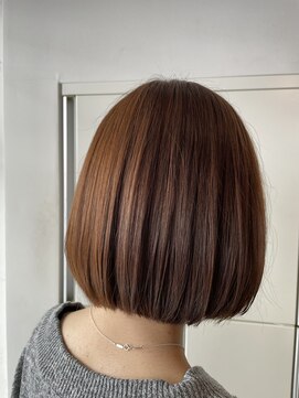 ナチュラル可愛いオレンジベージュ