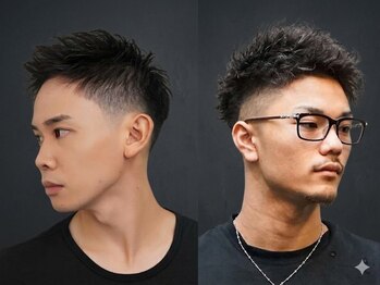ワンワンオー バーバーショップ 博多店(@110 BARBER SHOP)の写真/【大人の男の為のBARBERSHOP】トレンドに色気を加えた Style。"理容と美容"を兼ね備えたこだわりの技術。