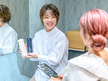 ナリッシュ(nourish)の写真/寄り添い、満ちて、取り戻すをコンセプトに、大人女性のためのこだわりサロンで髪と肌の悩みを解決◎