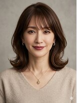 カノエ(canoe)&nbsp;ミセスカットレイヤー顔周りレイヤー20代～50代【西新大濠荒戸】