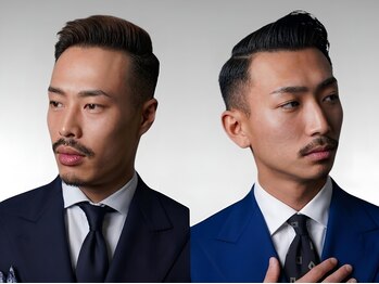 ワンワンオー バーバーショップ 博多店(@110 BARBER SHOP)の写真/【平日21時まで】仕事終わりOK。こだわりを持った都会的な男性が集まるBARBERSHOP[眉毛カット/ヘッドスパ]