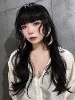 ノラ ヘアーサロン(NORA HAIR SALON) 顔まわりで差がつく。インナーカラー×ハッシュカット