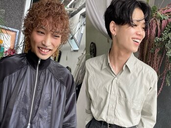 イユ(yeux)の写真/【メンズカット￥4000】ライフスタイルに合わせた提案で、家でも簡単にサロンクオリティのパーマを再現◎