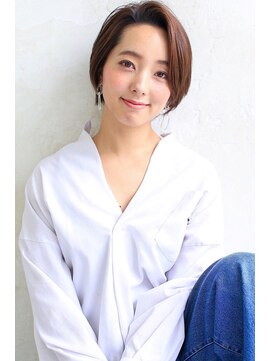 ハピネス クローバー 学園前店(Happiness CLOVER) ☆イメチェン大人かわいい★30代40代50代髪質改善♪ショートボブ