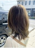 ★NUUK★カーキベージュとレイヤーカット