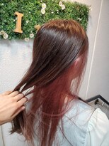 ヘアアンドメイク イムス(hair&make imus) インナーピンク