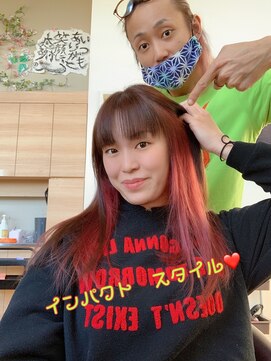 インプレス ちとせモール店(impres) インパクト・インナーカラーｖ（＾＿＾ｖ）♪