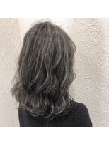 リー ルーチェ 布施(Lee Luce)&nbsp;デザインカラー♪ブラックグレージュスタイル☆【真栄田】